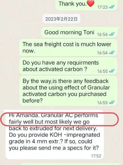 Long-term cooperation feedback