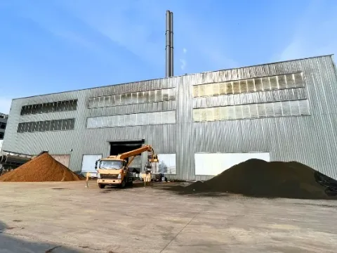 Activated carbon factory exterior