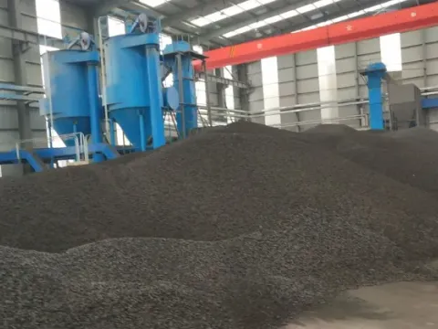 Activated carbon production workshop